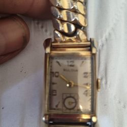 Bulova 10 K Gold Filled Ladies Wristwatch