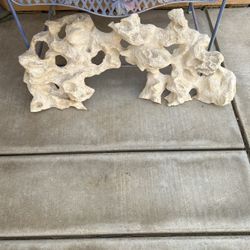 Aquarium background cave, rock formation