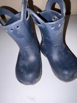 Toddler crocs rain boots