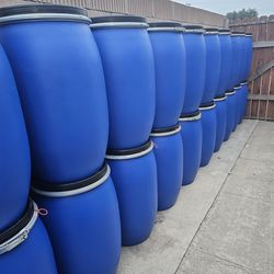 35 Gallons Drums With Removable Lid (BARRILES)(Containers)