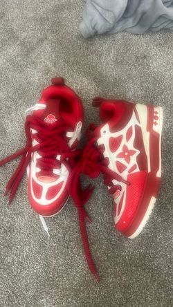 Lv skates red size 8
