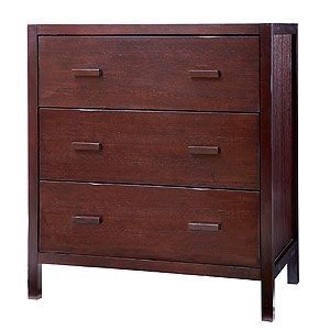 2 Dark Mahogany Chase Nightstand and dresser