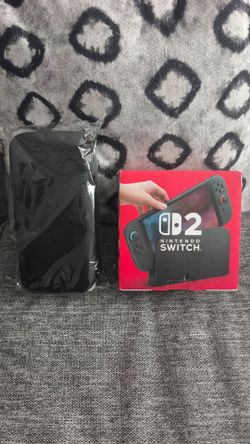 Nintendo switch 2 and case