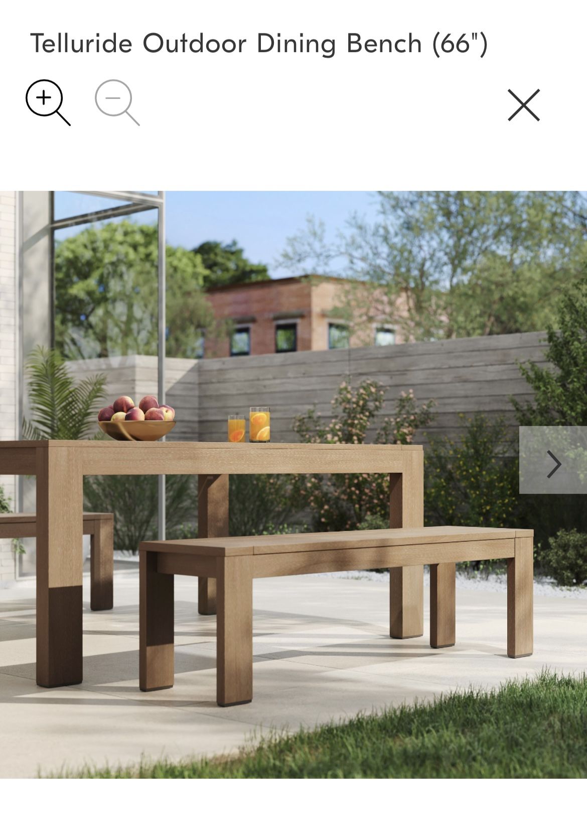 Williams Sonoma Westelm Bench Great Deal