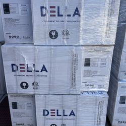 New DELLA 12,000 BTU/ 1 Ton Mini Split Air Conditioner, Heats & AC, 115V, 19 SEER2