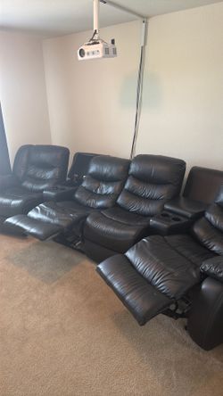 Movie theater room set