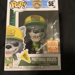 Funko Pop! Camp Fundays Mascot Protomoa Wolves