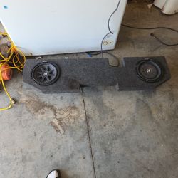 Speaker Box  Ram Truck 
