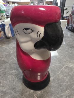 Rainforest Cafe parrot mug