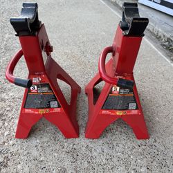 BIG RED 3 Ton (6,000 lb) Capacity T43202 Torin Steel Jack Stands