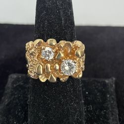 Vintage 18k HGE Ring Size 9