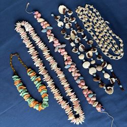 Shell Necklaces - Vintage, Handcrafted