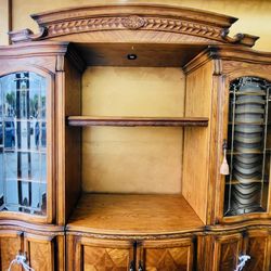 AICO By Michael Amini OAK ROYALE Entertaiment Center - OFFER!!! - GA