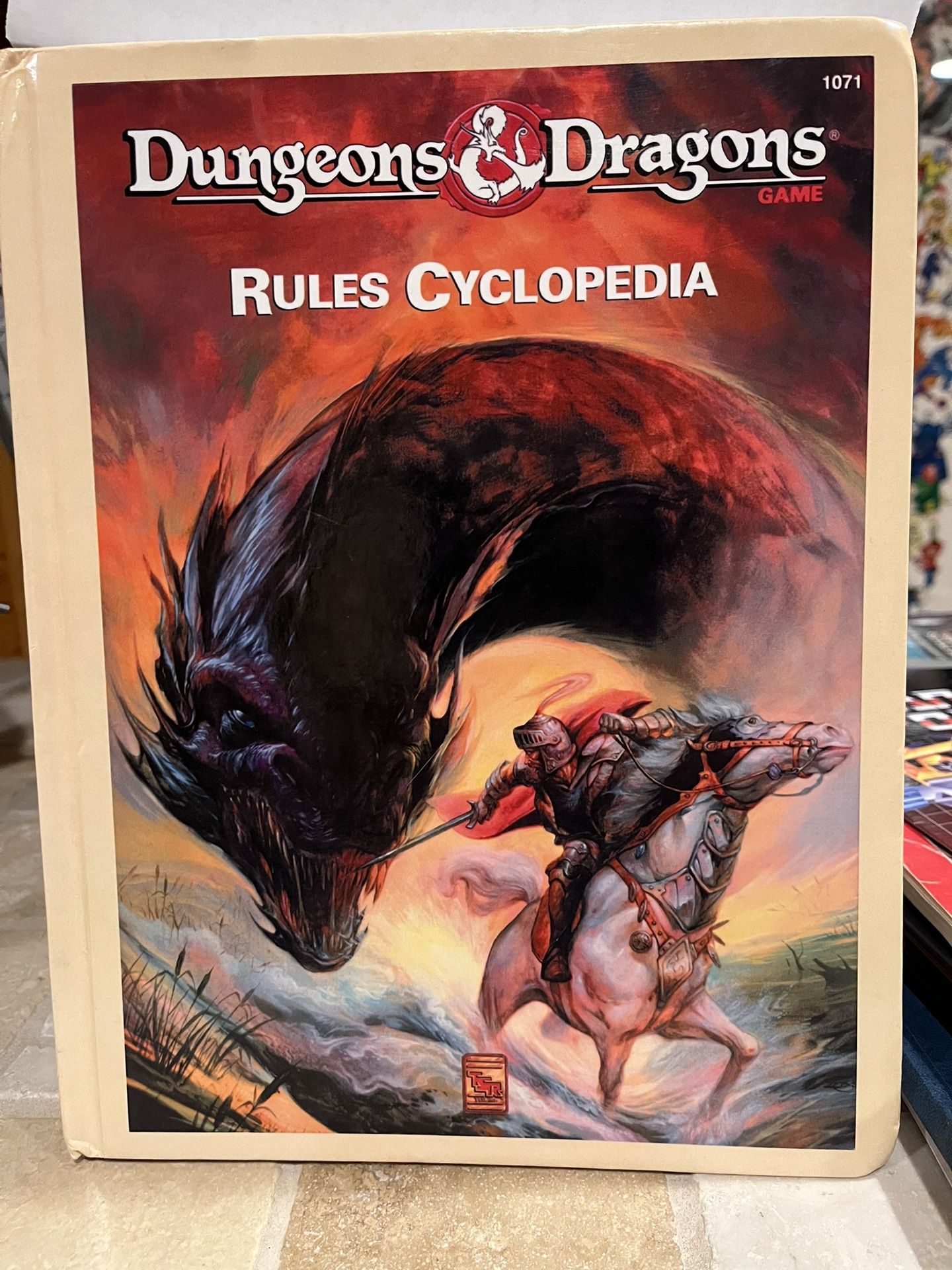 Dungeons And Dragons Rules Cyclopedia REPRINT