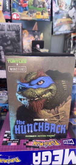 NECA TMNT Universal Monsters Leonardo as The Hunchback Ultimate Figure New