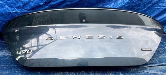 GENESIS G70 REAR TRUNK LID DECK TAIL GATE TAILGATE GREEN (URA) 2022-2026