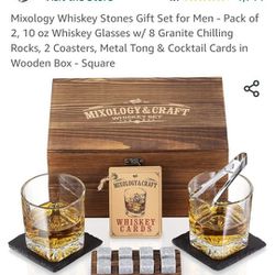 Mixology Whiskey Stones Gift Set