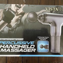 Massage Gun - Portable Rechargeable Light Massaging Tool