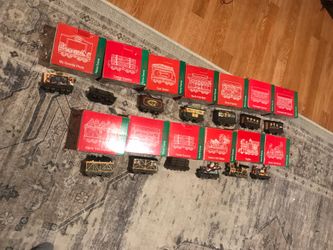 JC Penney Vintage Home Towns Christmas Train Set 