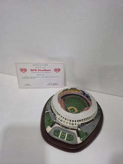 Danbury Mint RFK Stadium Washington Nationals Baseball Miniature Replica COA MLB