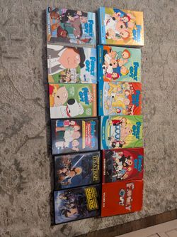 Family Guy TV Show Seasons 1-8 +3 Movies