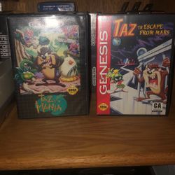 Taz Games For Sega