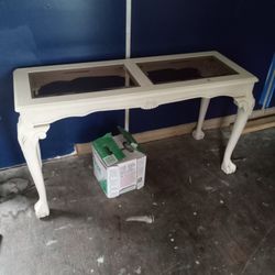 Glass table