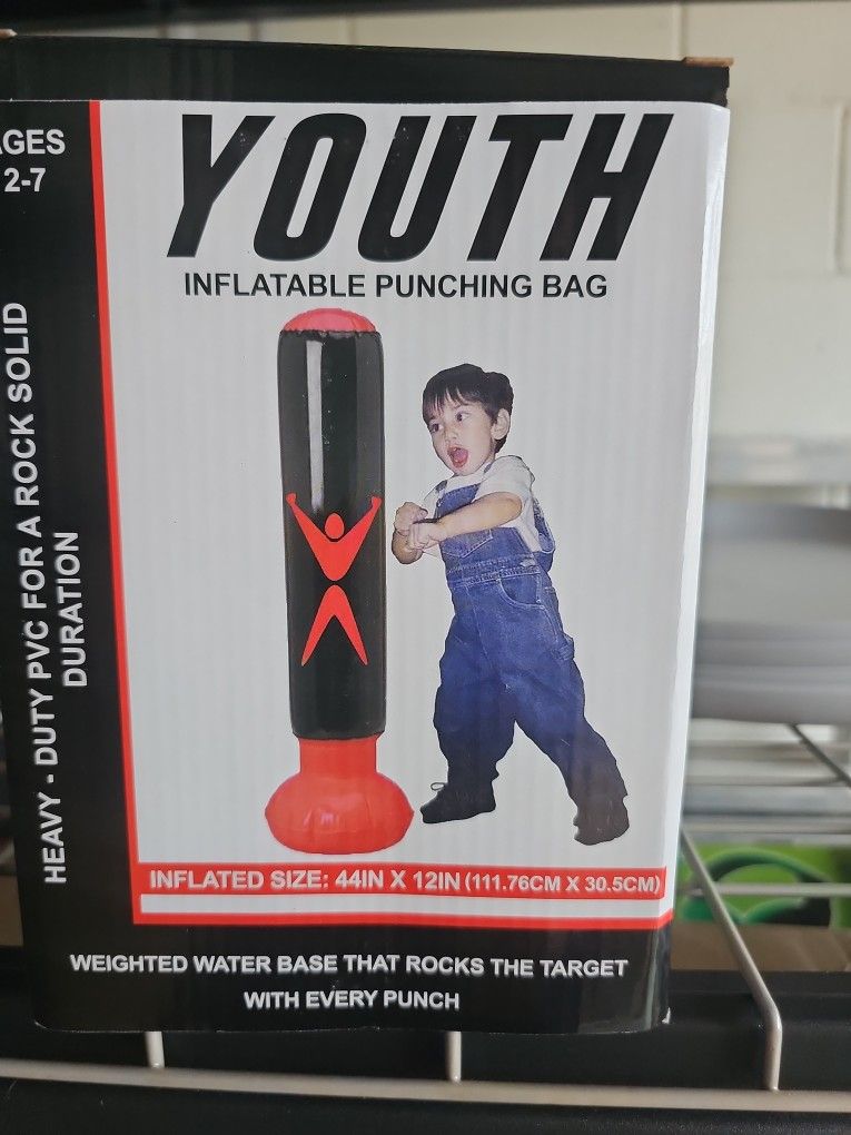Inflatable Youth Punching Bag NIB