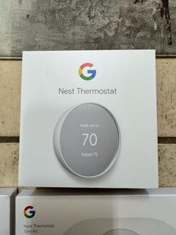 Google Nest Thermostat with Trim Kit New