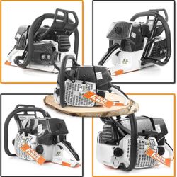 FARMMAC F660VW 42 Inch Gas Chainsaw 92cc Chainsaw 2-Cycle Gasoline Power Chain Saws With Out Blade 