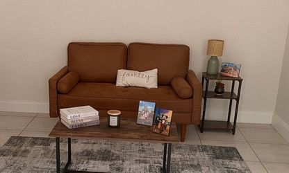Couch and table