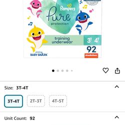 Pampers Pure Training Underwear 