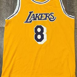 KOBE BRYANT #8 LOS ANGELES LAKERS SGA Jersey Size XL
