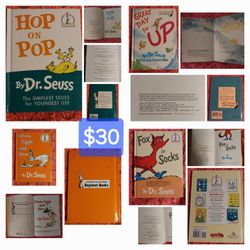 4 Dr. Suess Books For $30