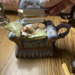 Teapot Dog On Couch