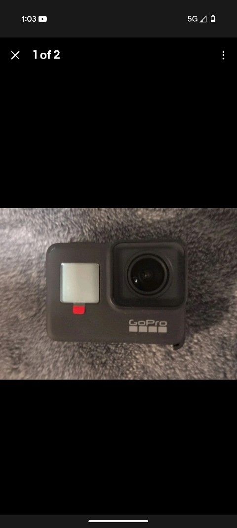 Brand New GoPro 7 Black - Camera, Battery & Accessories - Movie