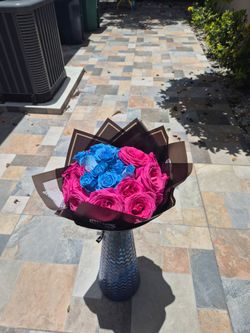 Arreglos de rosas.