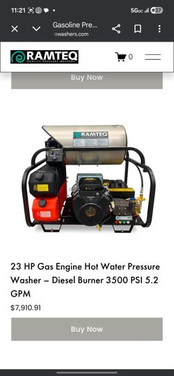 RAMTEQ HOT/COLD PRESSURE WASHER