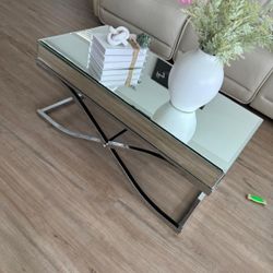 Juego De 4 Mesas  De Espejo