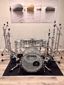 Tama acrylic drums