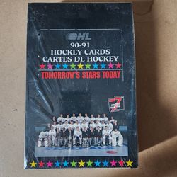 Hockey- 1990-91 OHL wax box