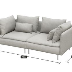 IKEA Couch - Söderhamn Double Corner Sectional 