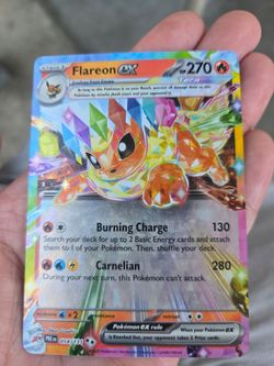 Pokemon Flareon EX Prismatic Evolution