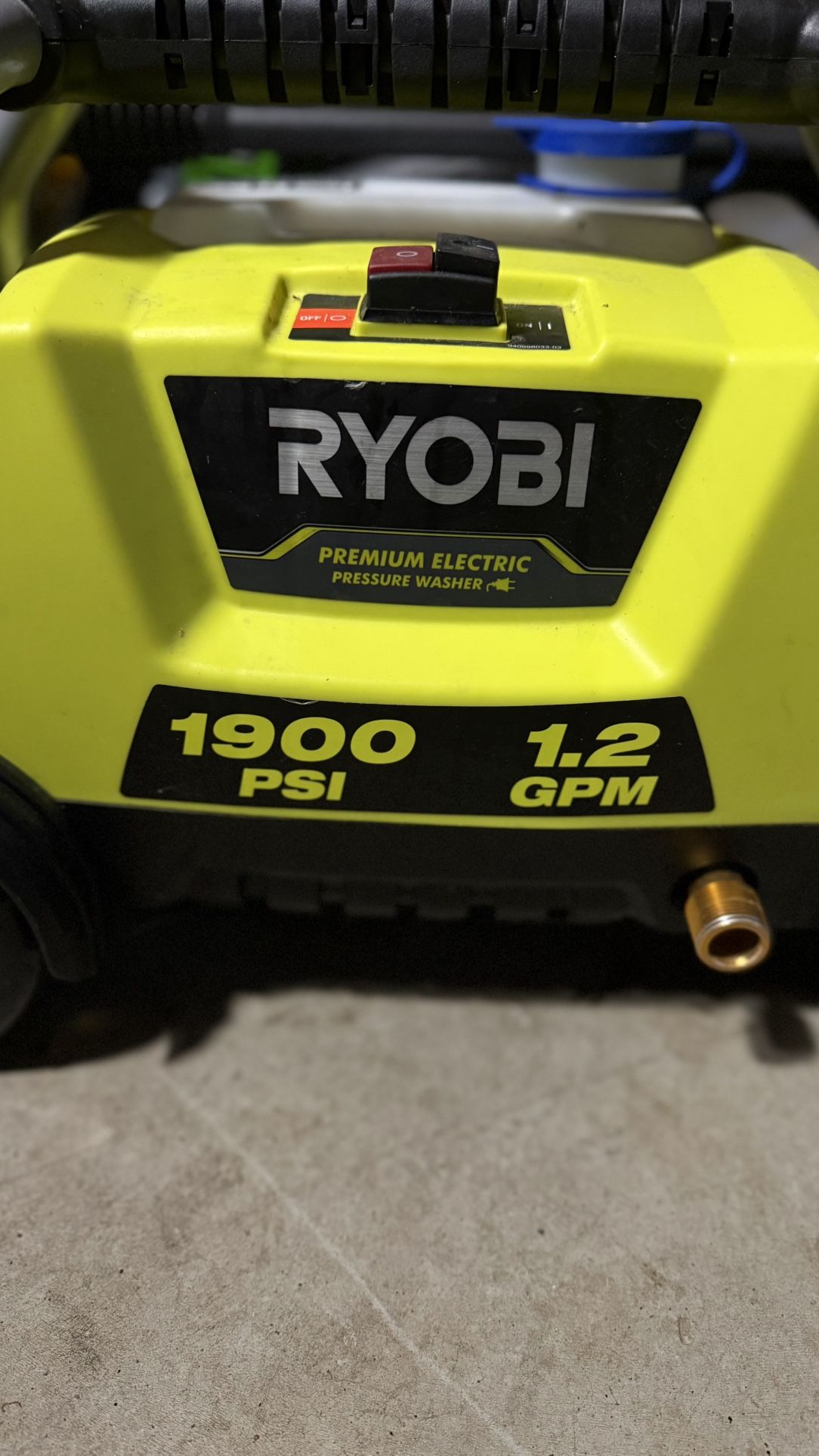 Ryobi Electric Pressure washer