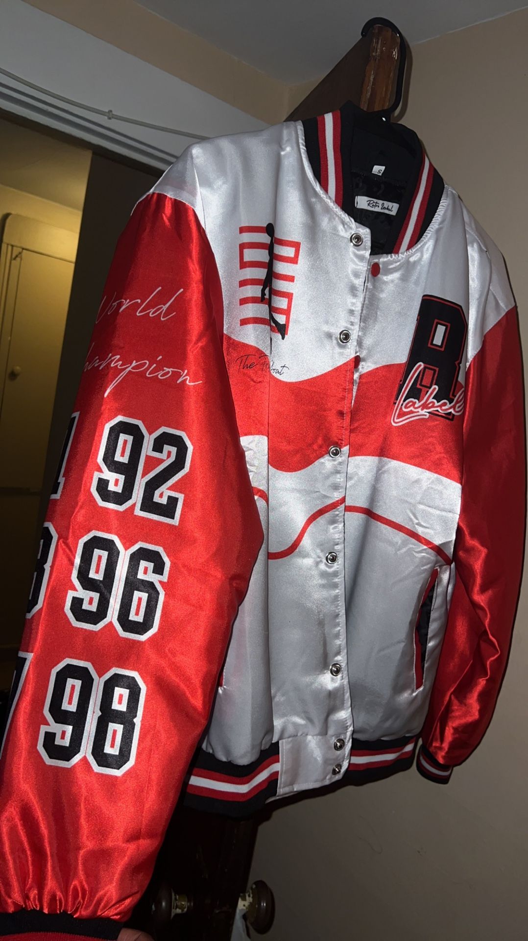 Retro Label Jacket Jordan Cherry 11s