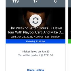 The Weeknd 6/25 (Night one)