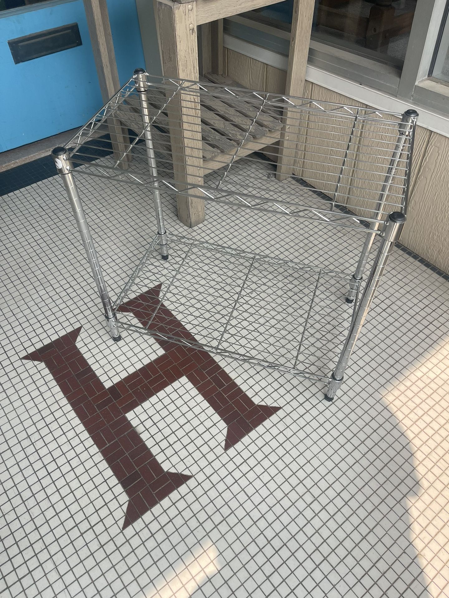 Small Chrome Rack Unit