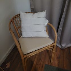 Rattan Boho Natural Color Armchair