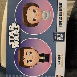 Tiki Mugs Cute Series Star Wars Han And Leia 