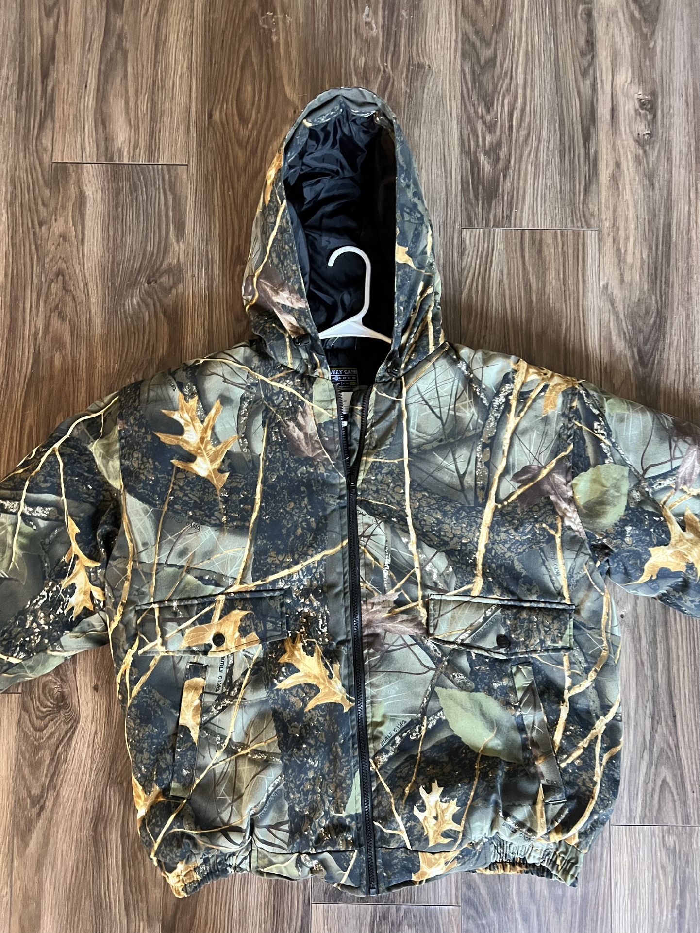 Woodline Camo Jacket Burley Camo Size L